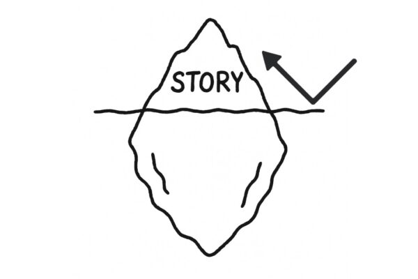 Iceberg theory of storytelling