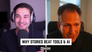 No Hacks podcast guest with CRO Legend Bryan Eisenberg