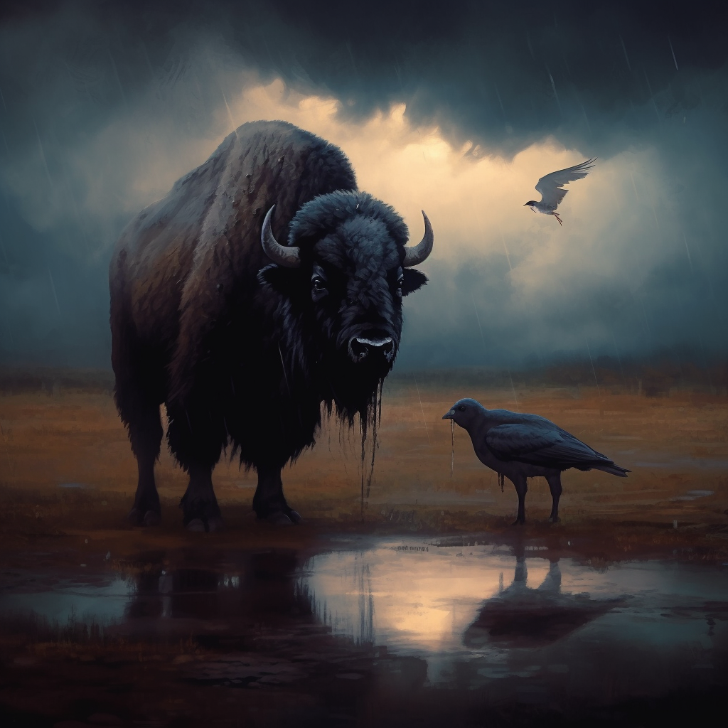 The Bison and The Raven: A Tale of Resilience and how to Escape adversity